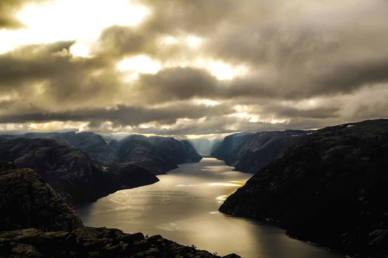 ¿Cómo es el paisaje de Noruega?