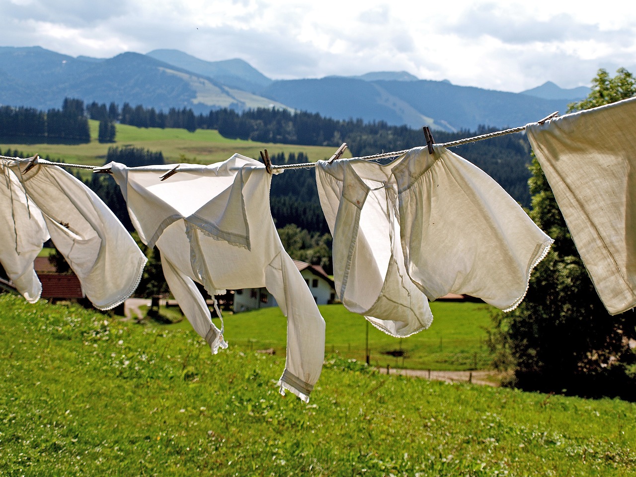 ¿Cómo secar la ropa a mano?
