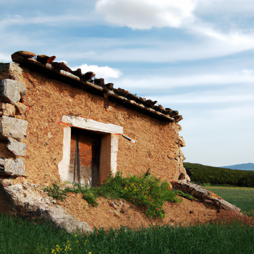 ¿Cómo se llaman las casas que no tienen paredes?