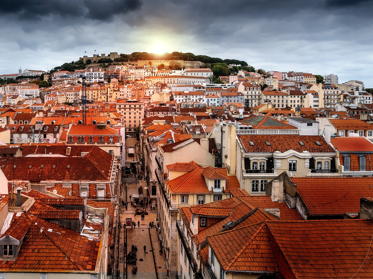 ¿Cuál es la parte moderna de Lisboa?