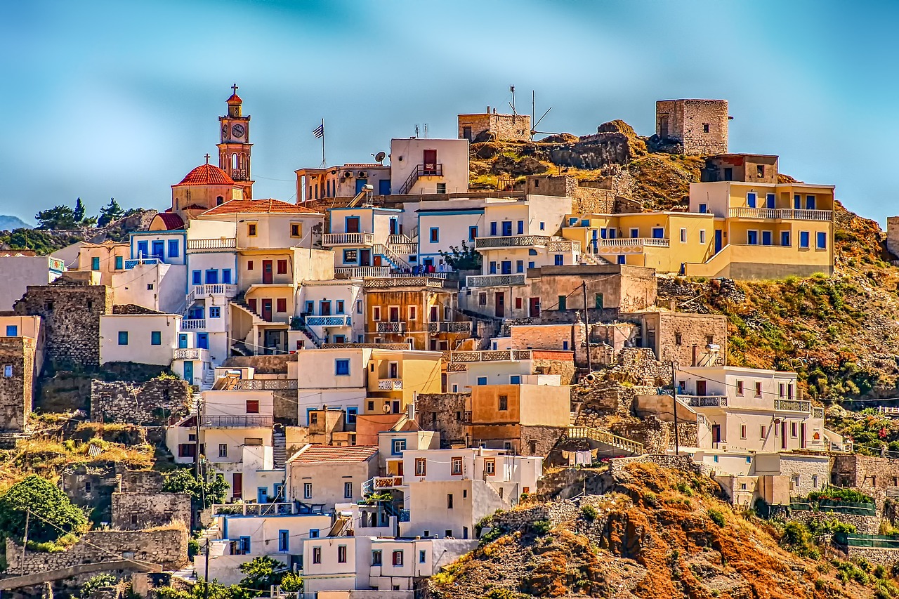 ¿Qué significa el color azul en Grecia?