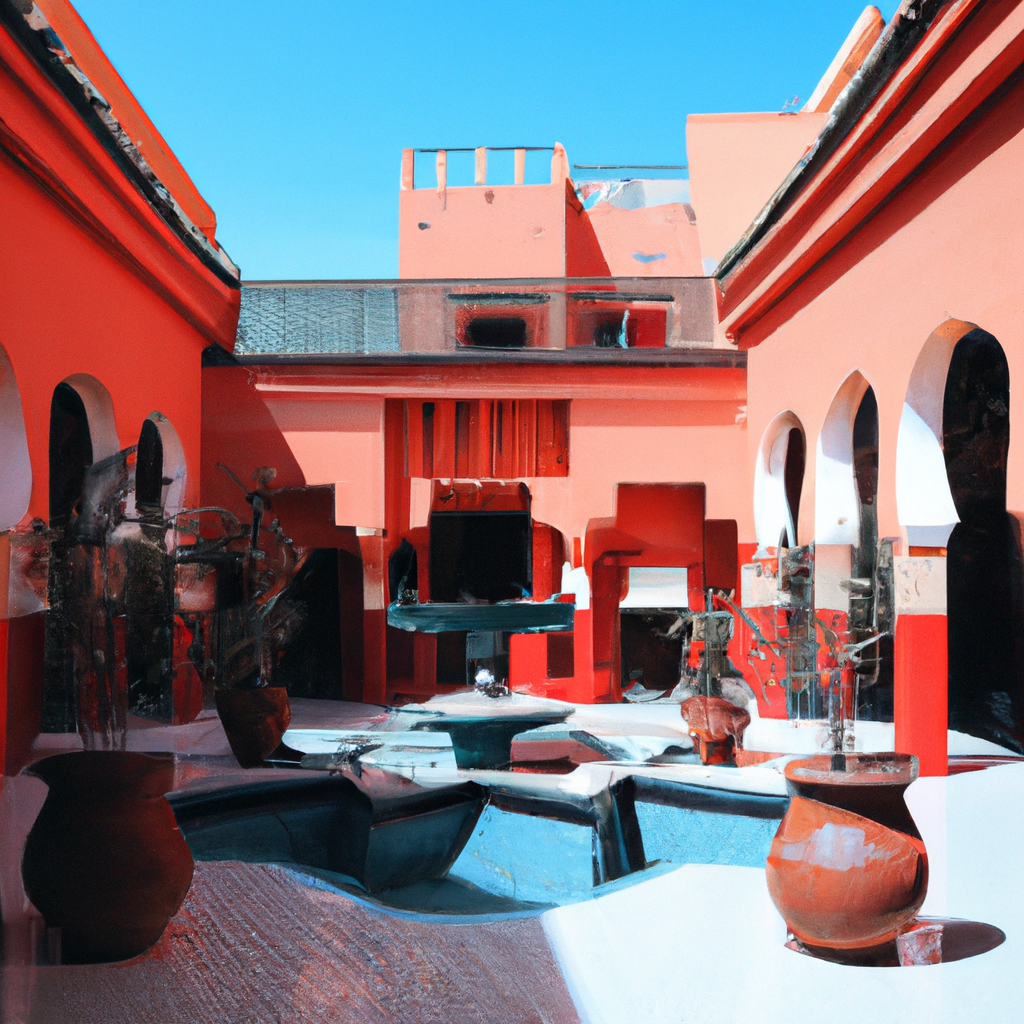 ¿Cómo se llama el hotel de Tom brusse en Marrakech?