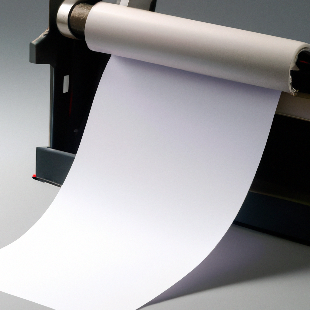 ¿Qué tipo de papel se usa para la impresora térmica?