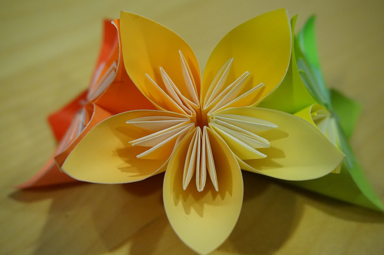 ¿Qué significa origami modular?