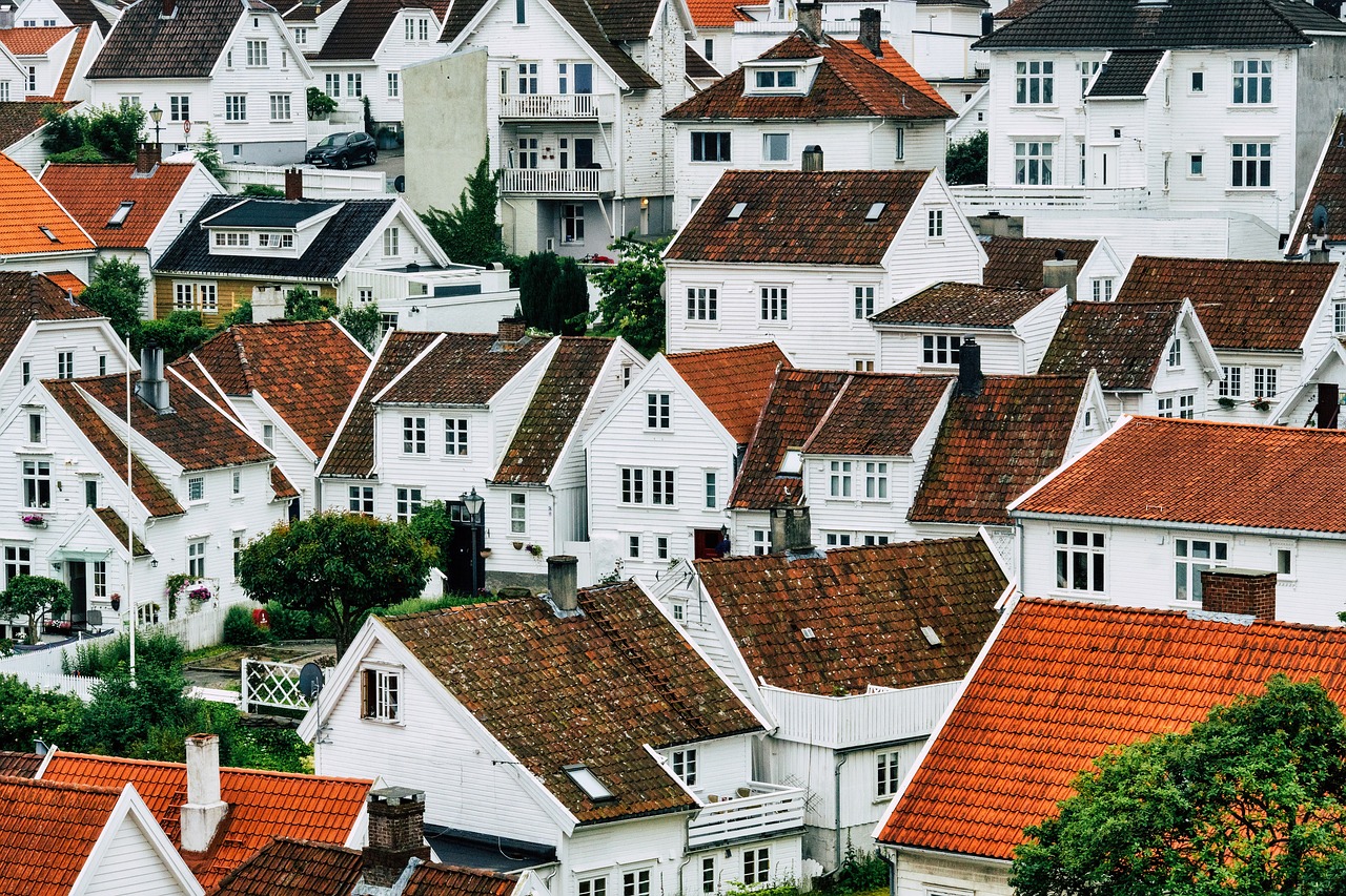 ¿Qué color se puede pintar una casa de campo?